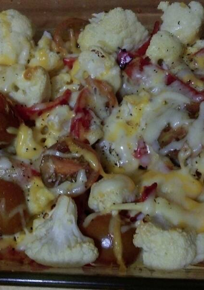 Una foto de Coliflor 3 delicias al horno