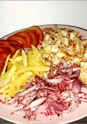 A picture of Chicken Shawarma.