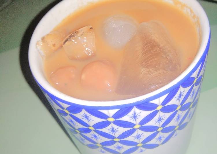 Resep Thai tea bubble, Enak Banget