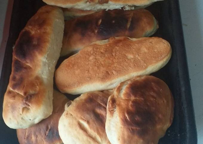 Pan Casero Con Chicharr n Receta De Yanina Cookpad