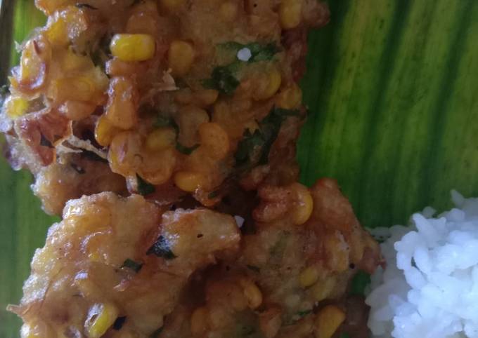 Ternyata begini loh! Bagaimana cara bikin Bakwan jagung (full jagung) dijamin sesuai selera