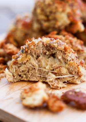 Foto de Almôndegas de Atum com Broa e Queijo