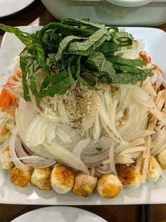 Hình của món Bún trộn Hàn Quốc - 매운 비빔국수.