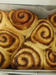 A picture of Cinnamon rolls.
