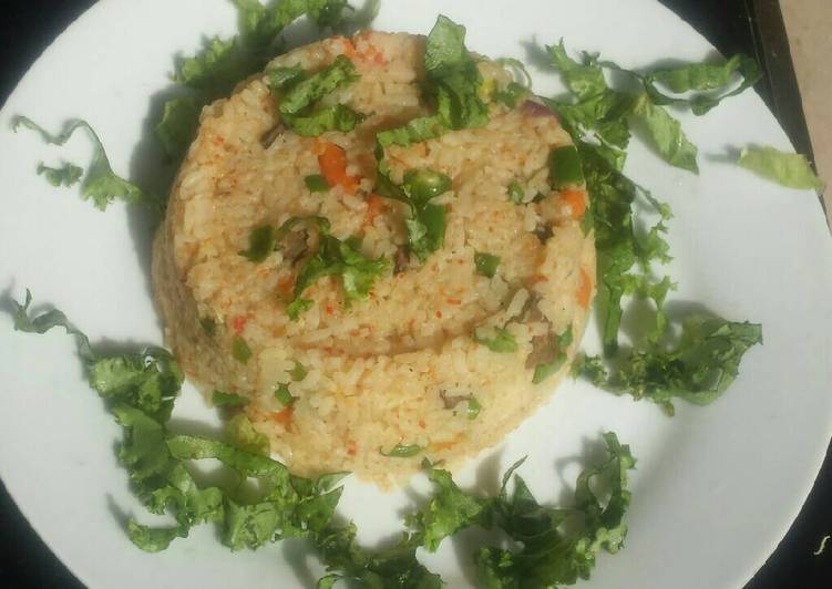 Simple Way to Prepare Award-winning Coconut veggie rice | Satisfyingrecipe.web.app