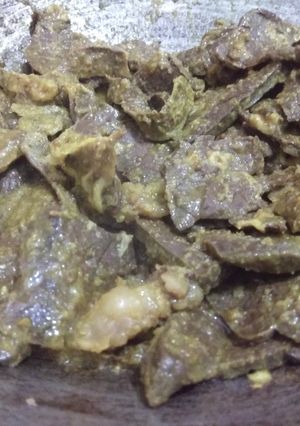 Foto resep Paru Bumbu Ungkep