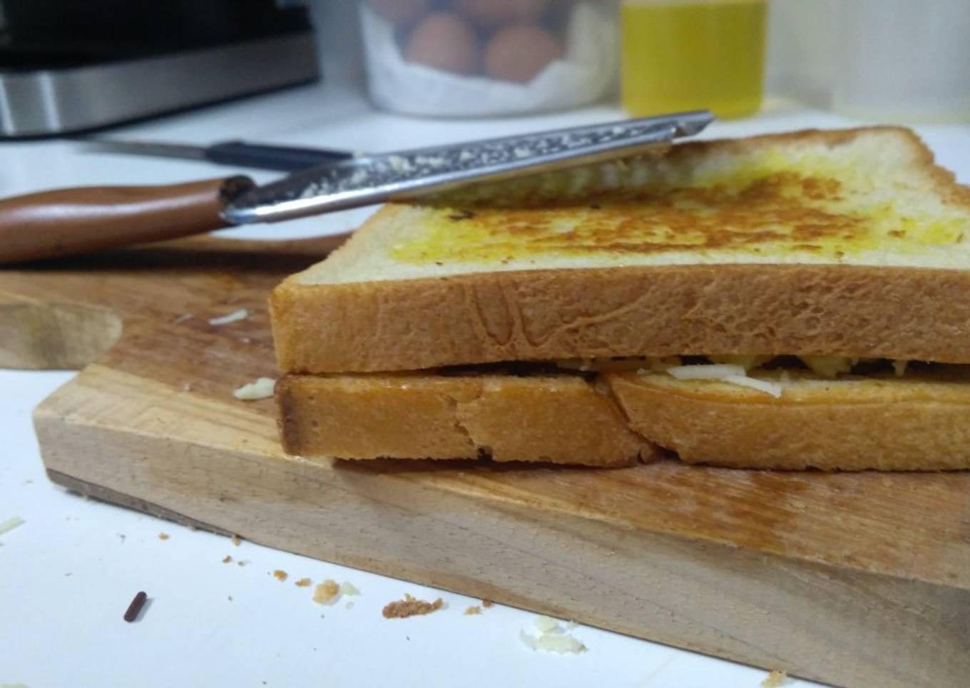 Fancy choko cheese sandwich