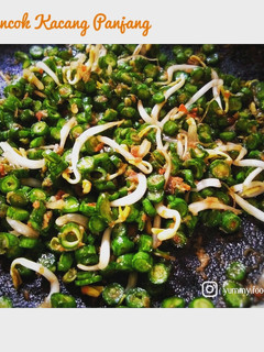 Foto resep Pencok Kacang Panjang
