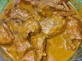 Rendang gulai ayam padang