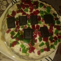 Rabdi cake A picture of Rabdi cake.