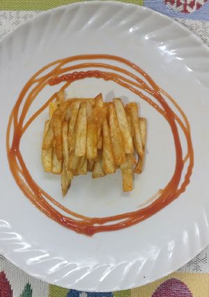 A picture of Sweet,Savory Sweet Potato Fries.