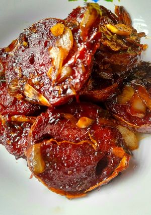 Foto resep Tumis Rolade Saos Teriyaki