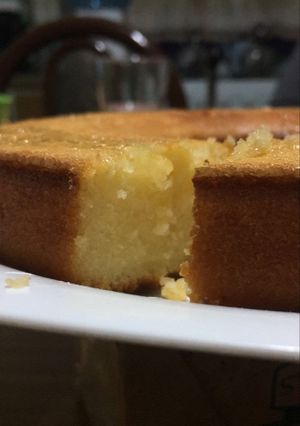 Una foto de Budín de limón