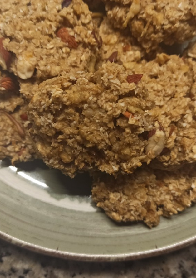 Una foto de Galletas de avena, manzana y coco