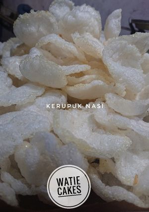 Foto resep Krupuk nasi sisa tanpa obat obatan