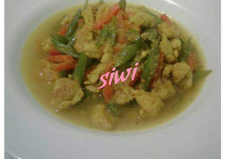 Buncis Wortel Bumbu kuning