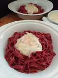 Fettuccine de Remolacha Integral
