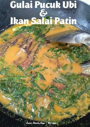 Foto resep Gulai Pucuk Ubi & Ikan Salai