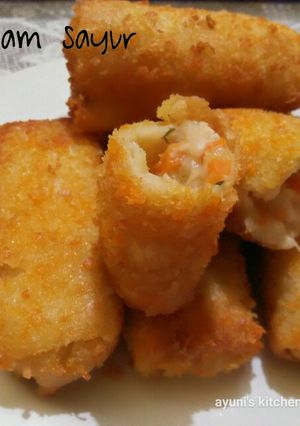 Foto resep Risol Ayam Sayur