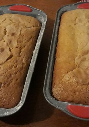 Una foto de Budín de dulce de batata y chocolate