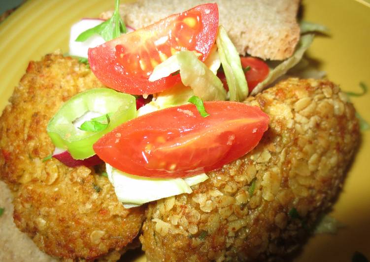 Hamburguesa vegana de verduras con Agua de Mar