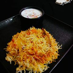 A picture of Veg Dum Biriyani.