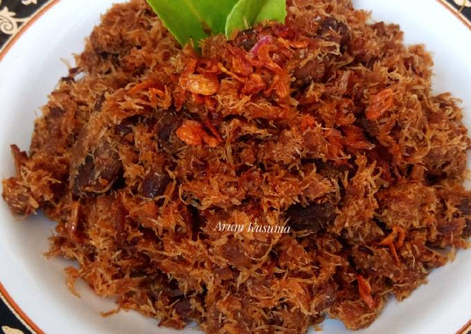 Ini dia! Bagaimana cara bikin Serundeng Daging Sapi dijamin sempurna