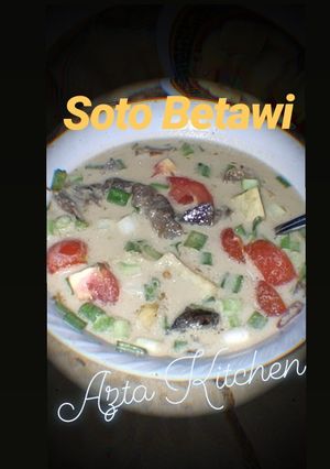 Foto resep Soto Betawi kuah santan+ susu fulcream