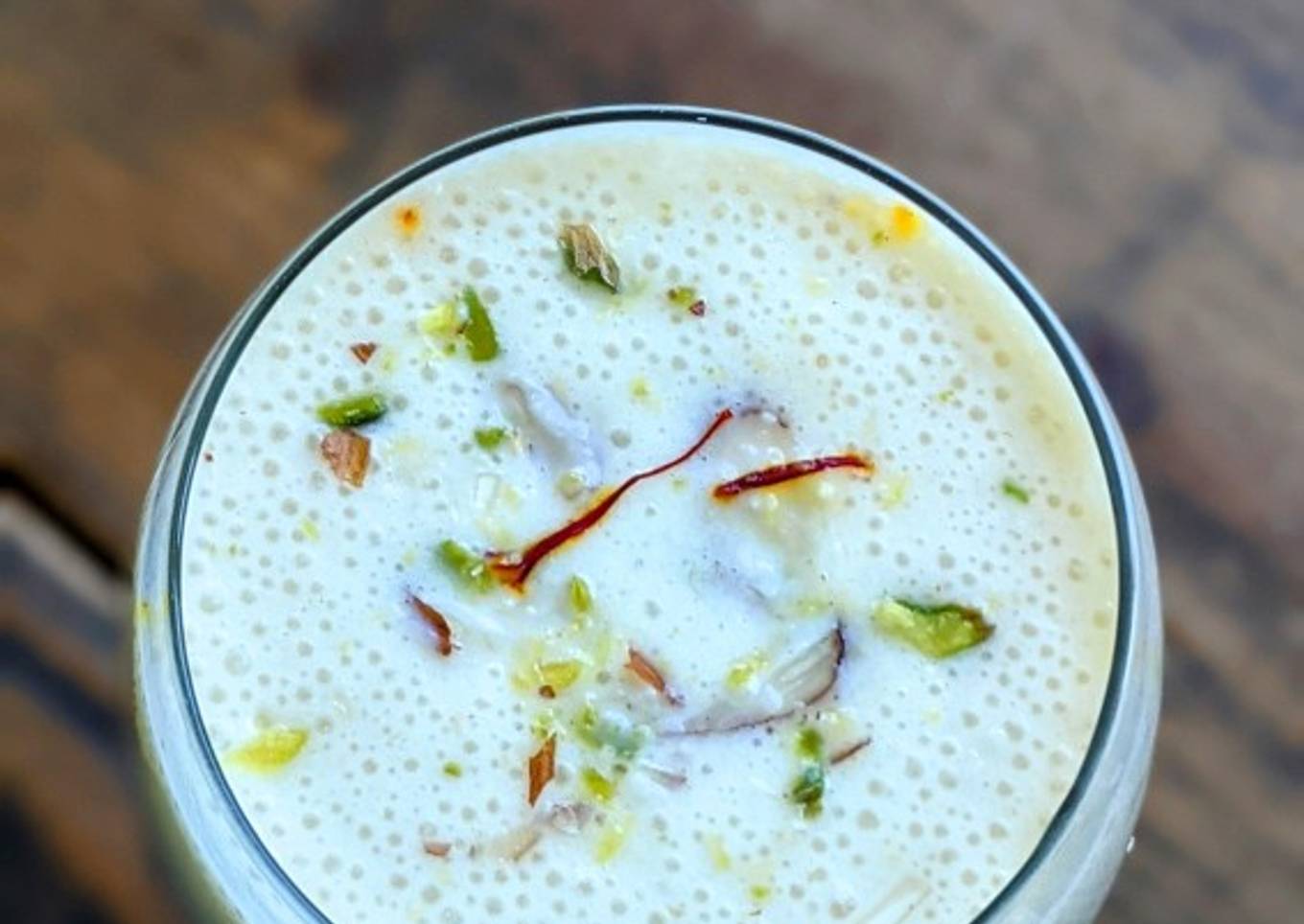 Almond Banana milkshake