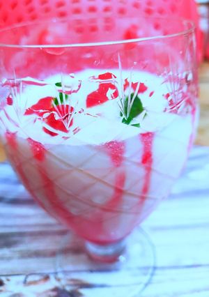 A picture of #Summer Delights and Ramadan Special Challenge#रंगीली लस्सी.