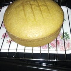 A picture of Soft hot milk cake.