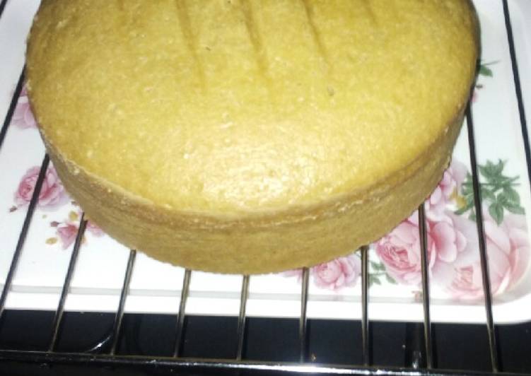 Soft hot milk cake Soft hot milk cake