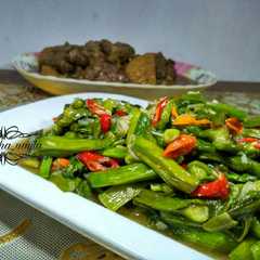 Tumis genjer রেসিপির প্রধান ছবি