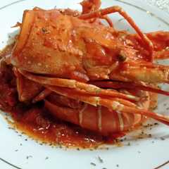 รูปของ Lobster Saus Asam Manis Pedas