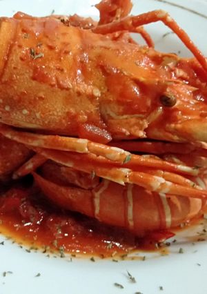 Foto resep Lobster Saus Asam Manis Pedas