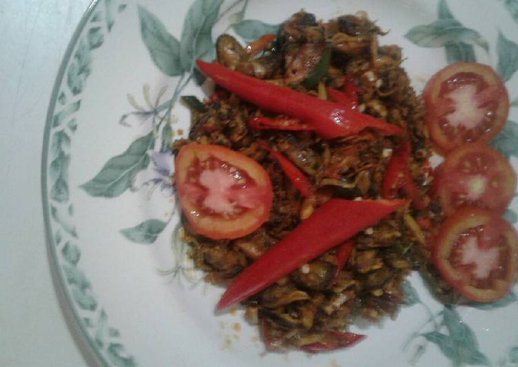 Sambel kerang sere jahe