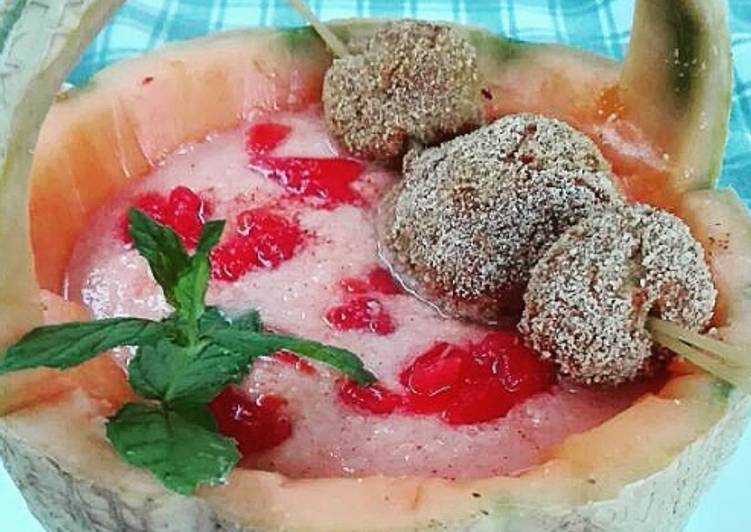 Simple Way to Prepare Ultimate Polpettine di tacchino con crema di yogurt