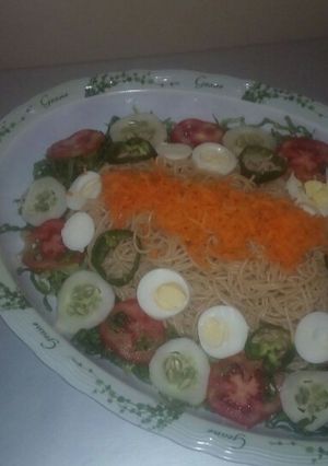 A picture of Spaghetti Salad.