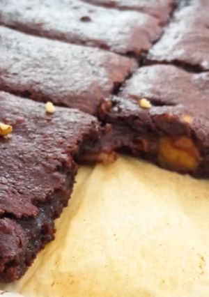Φωτογραφία της συνταγής Brownies με μπανάνα και αβοκάντο χωρίς ζάχαρη