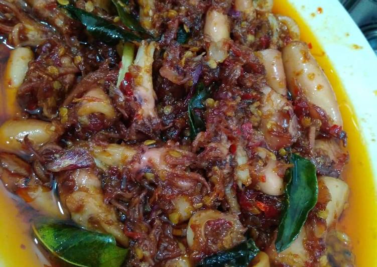 Langkah Mudah untuk Menyiapkan Sambel Cumi Asin, Bisa Manjain Lidah