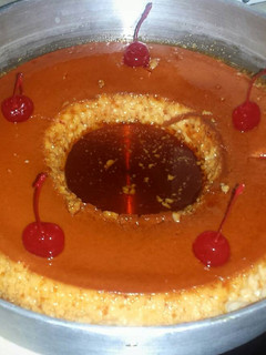 Una foto de Flan de caramelo