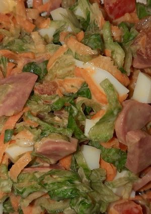 Una foto de Ensalada de mayonesa