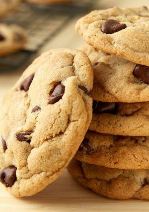 A picture of Chocolate chip cookies.