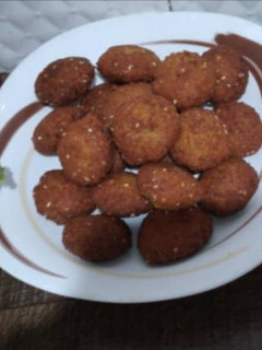 عکسی از دستور فلافل آبادانی