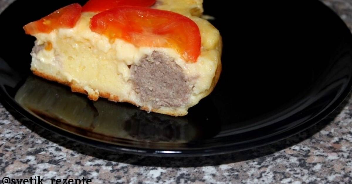 Пирог С Мясом В Мультиварке Фото