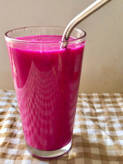 Foto resep Smoothies Pisang Naga Oats Sehat