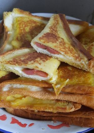 Foto resep Roti Goreng Sosis Tanpa Tepung