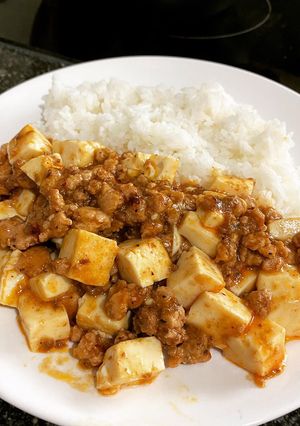 A picture of Mabo tofu.