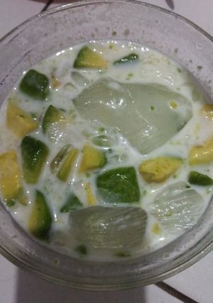 Foto resep Es alpukat susu