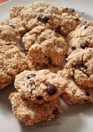 Foto resep Oatmeal chocochip cookies (gluten free)